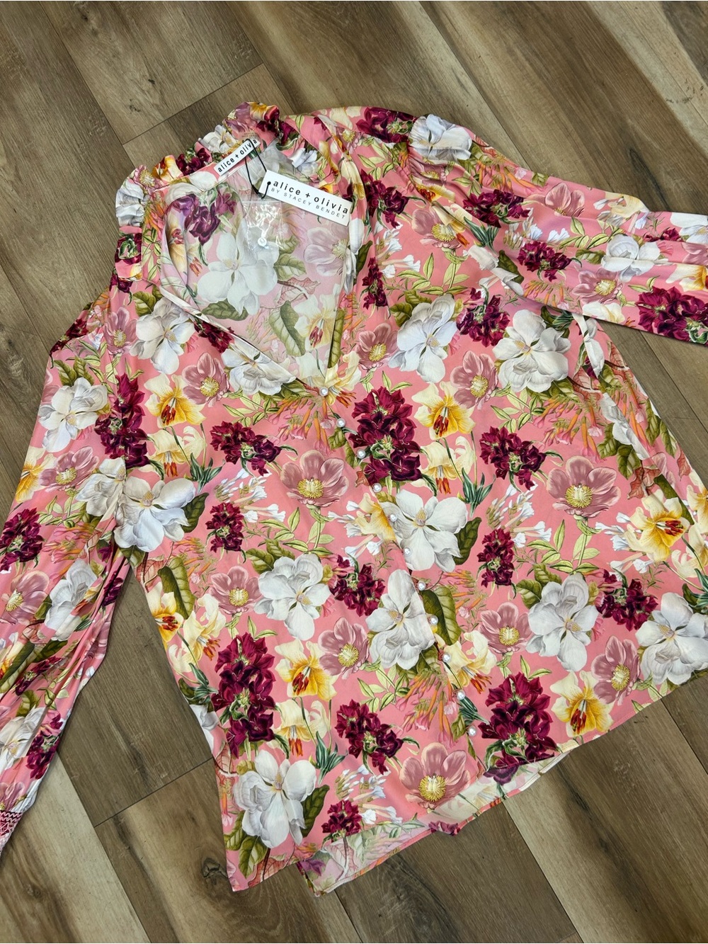 NWT!! Alice and Olivia Floral Blouse